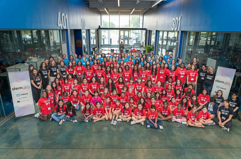 118 inspiring STEMgirls got a jumpstart on their engineering dreams this summer at the 2023 iBIO STEMgirls Summer Camp!