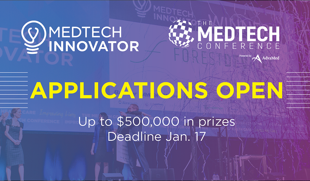 MedTech Innovator Now Accepting Applications for 2020 Program